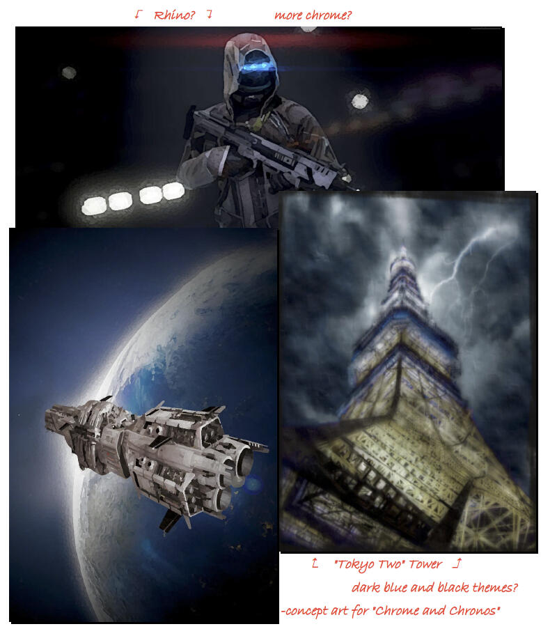 Chrome and Chronos • Scifi